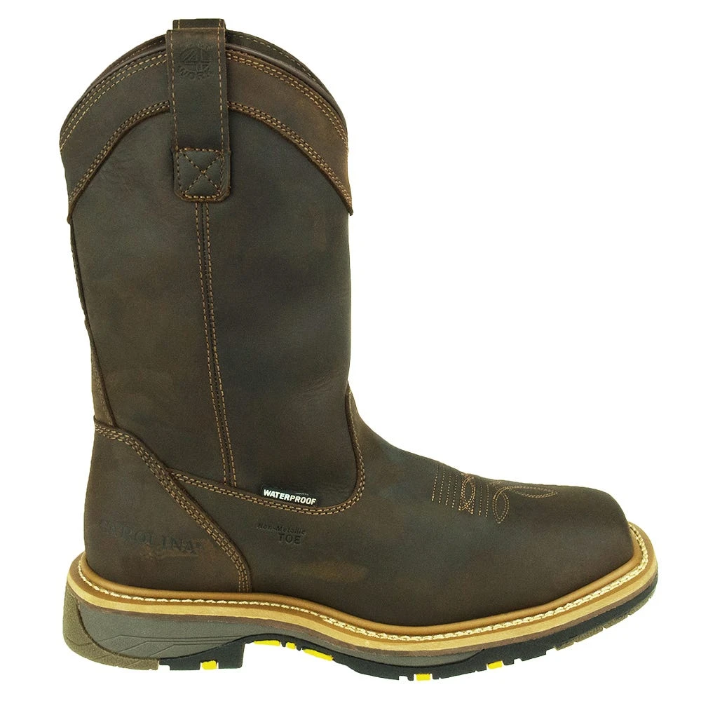 Carolina Boots: Men's CA8535 Brown Actuator Roper Boots 4 Carolina Boots: Men's CA8535 Brown Actuator Roper Boots - Image 4