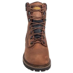 Chippewa Boots: Men's Brown 55069 Steel Toe Waterproof Insulated EH Work Boots -Men Shoes Store chippewa 55069 f 01