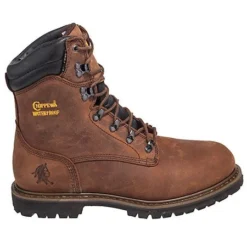 Chippewa Boots: Men's Brown 55069 Steel Toe Waterproof Insulated EH Work Boots -Men Shoes Store chippewa 55069 o 01
