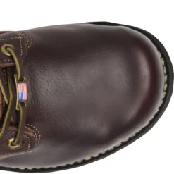 Carolina Boots: Men's CA518 Brown Steel Toe INT 2.0 Domestic Broad Toe Winged D3O Internal MetGuard Work Boot -Men Shoes Store cla 005 ca518edit