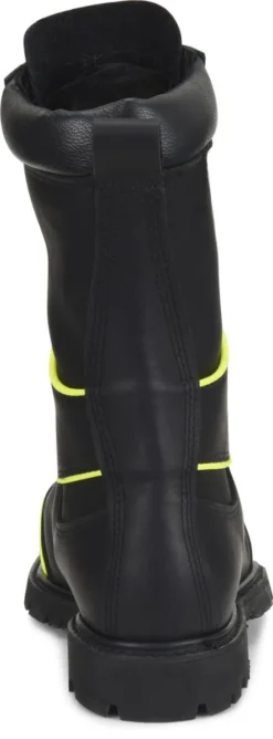 Matterhorn Boots: Men's CV12000 Black Steel Toe 10" Internal Metguard Waterproof Lace To Toe Work Boot -Men Shoes Store cv12000 500xauto heel