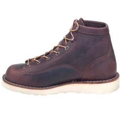 Danner Boots: Men's Brown 15552 EH American-Made Bull Run Boots -Men Shoes Store danner 15552 i 01