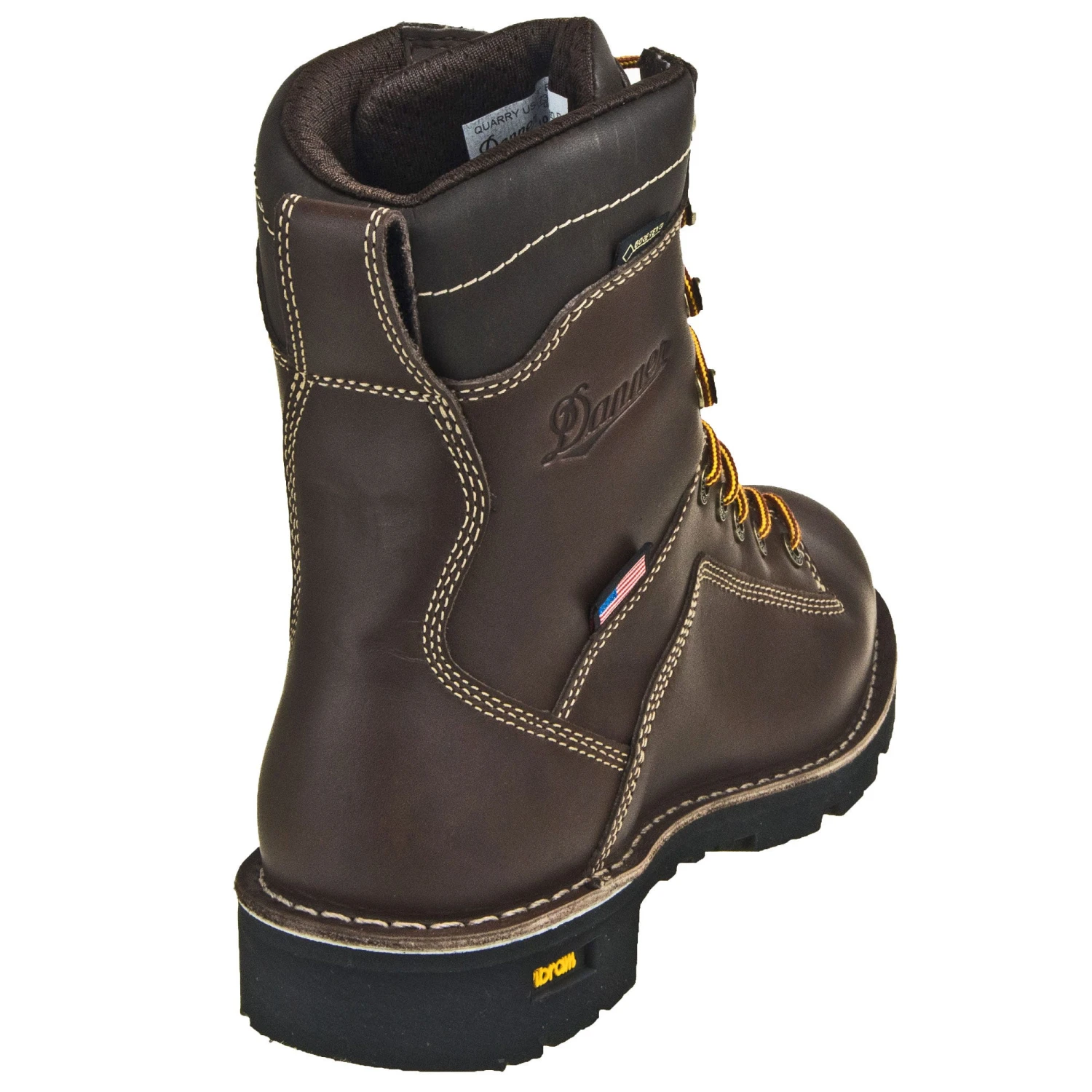 Danner Boots: Men's 17305 Brown Quarry USA Made Waterproof Boots 7 Danner Boots: Men's 17305 Brown Quarry USA Made Waterproof Boots - Image 7