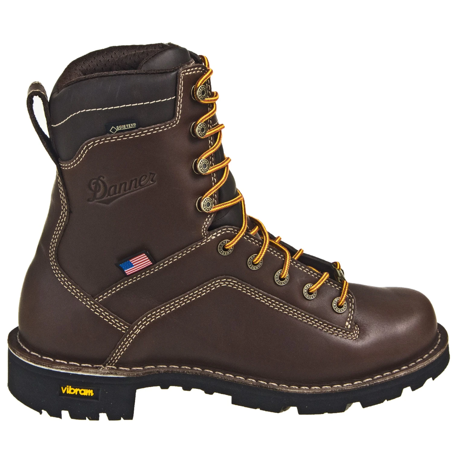 Danner Boots: Men's 17305 Brown Quarry USA Made Waterproof Boots 4 Danner Boots: Men's 17305 Brown Quarry USA Made Waterproof Boots - Image 4