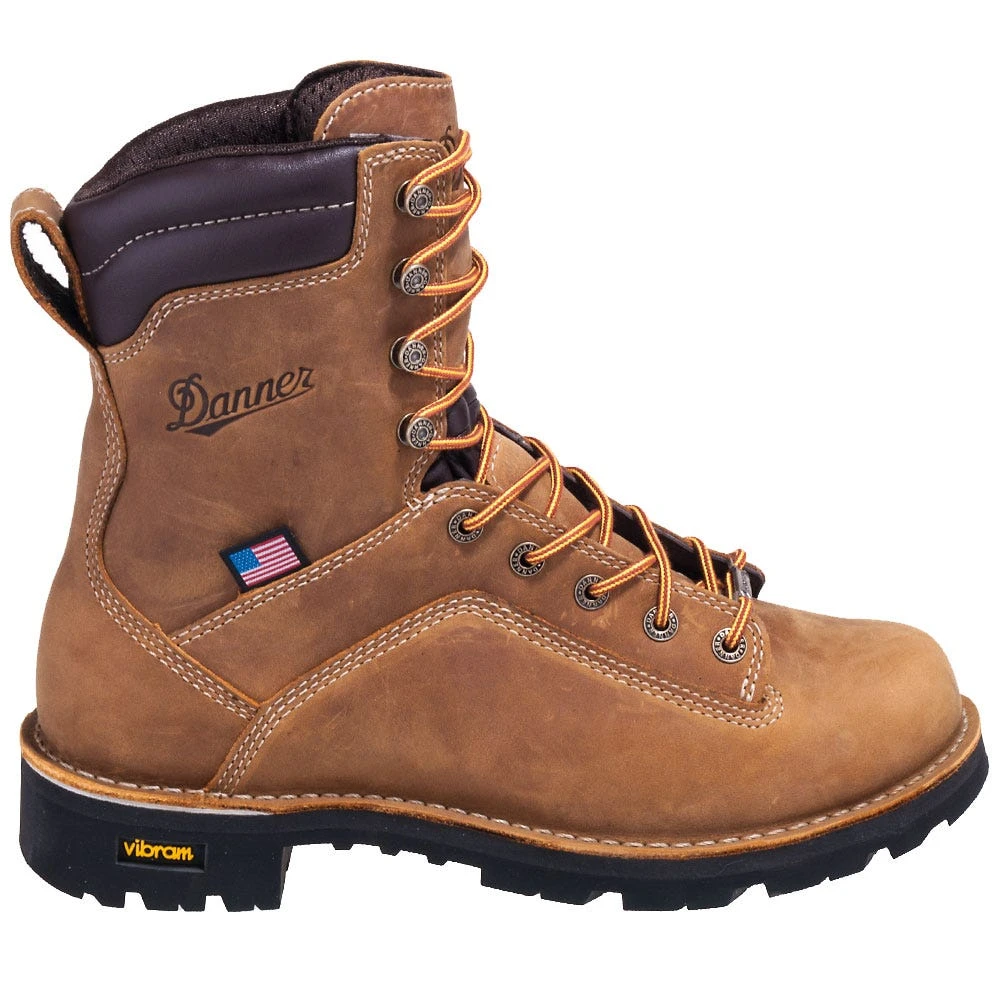 Danner Boots: Men's 17315 EH Brown Waterproof USA-Made Quarry Boots 4 Danner Boots: Men's 17315 EH Brown Waterproof USA-Made Quarry Boots - Image 4