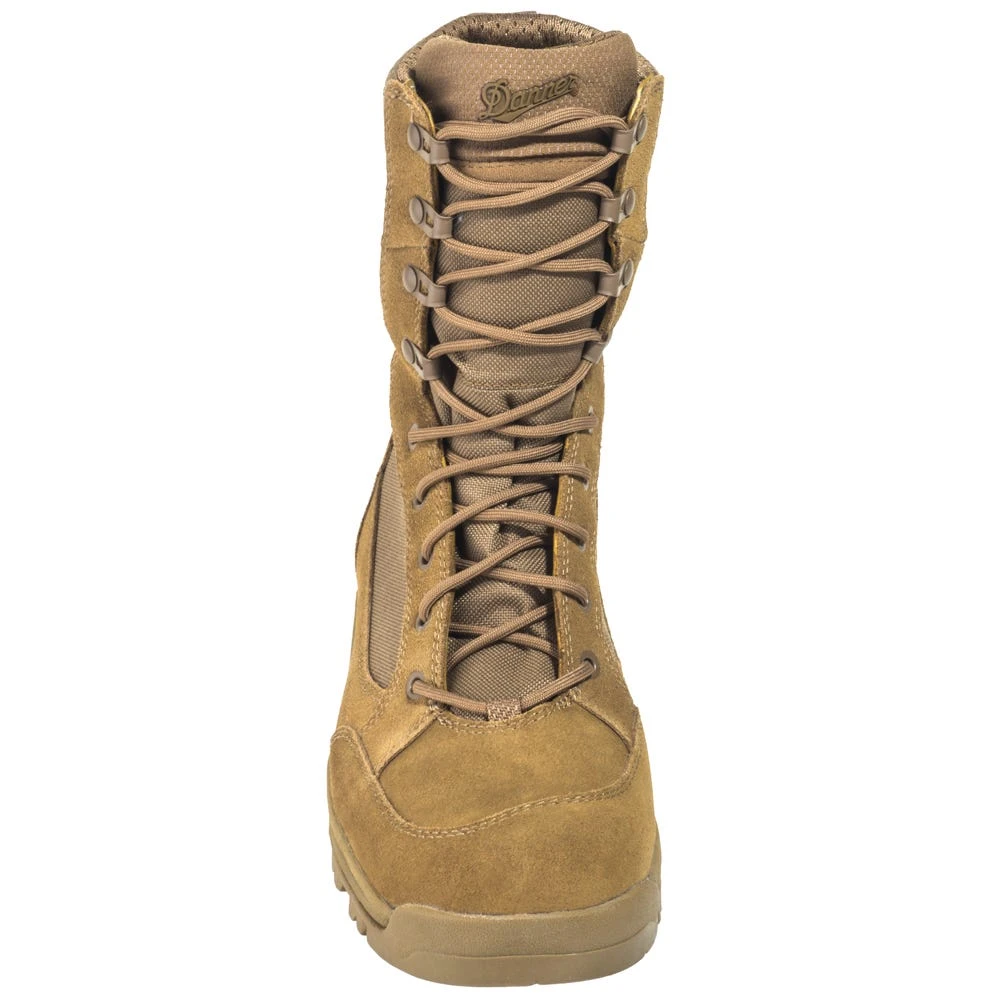 Danner Boots: Men's 55316 Tan 8-Inch Leather/Nylon Military Style Coyote Work Boots 6 Danner Boots: Men's 55316 Tan 8-Inch Leather/Nylon Military Style Coyote Work Boots - Image 6