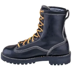Danner Boots: Men's Black 11500 USA-Made EH Waterproof Super Rain Forest Boots -Men Shoes Store danner no i 01