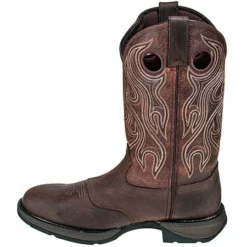 Durango Boots: Men's12 Inch Round Toe Leather Cowboy Boots DB5474 -Men Shoes Store db5474 rockyi 01