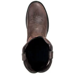 Durango Boots: Men's12 Inch Round Toe Leather Cowboy Boots DB5474 -Men Shoes Store db5474 rockyt 01