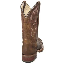 Double H Boots: Men's DH3560 Square Toe USA-Made 11-Inch Cowboy Boots -Men Shoes Store dh3560 hhb 01