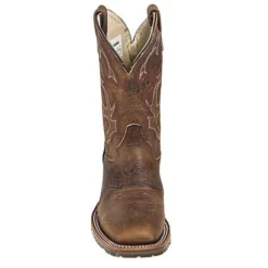 Double H Boots: Men's DH3560 Square Toe USA-Made 11-Inch Cowboy Boots -Men Shoes Store dh3560 hhf 01