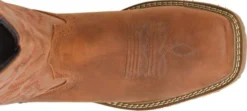 Double H Boots: Men's DH5143 Brown 10" Square Composite Toe Jacob Cowboy Boot -Men Shoes Store dh5143 500xauto top