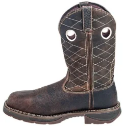 Durango Boots: Men's DB4354 Composite Toe EH Brown Cowboy Work Boots -Men Shoes Store durango db4354 i 01