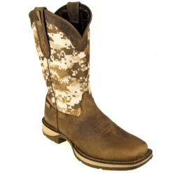 Durango Boots: Men's Desert Camo DDB0166 Rebel Western Pull-On Boots -Men Shoes Store durango ddb0166 p 01