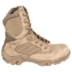Bates Boots: Men's Tan EH 2276 Water-Resistant Composite Toe Military Boot -Men Shoes Store e02276st bateso 01 2