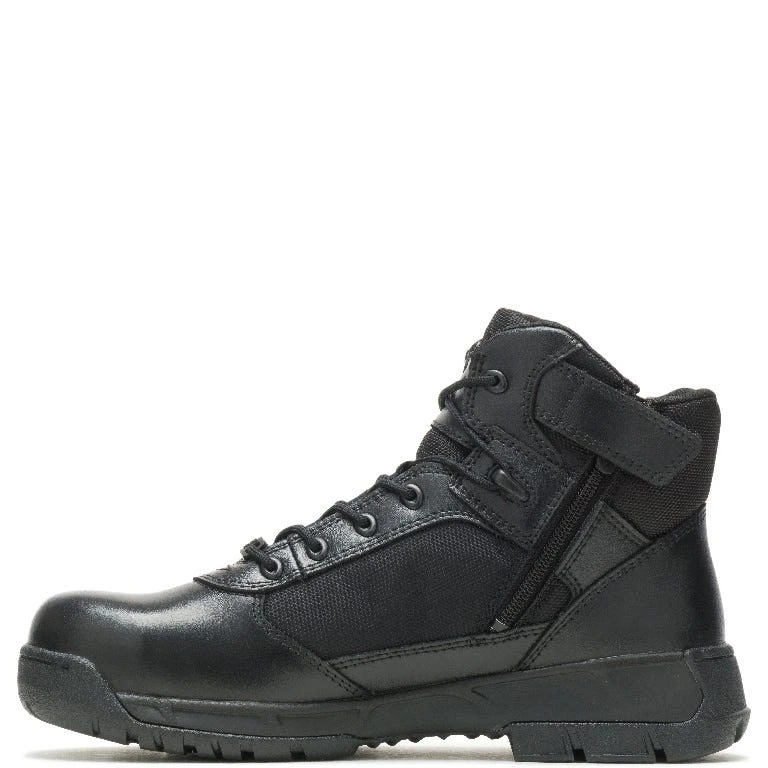 Bates Boots: Men's E03164 Black Composite Toe Tactical Sport 2 Mid Side Zip EH Work Boot 4 Bates Boots: Men's E03164 Black Composite Toe Tactical Sport 2 Mid Side Zip EH Work Boot - Image 4