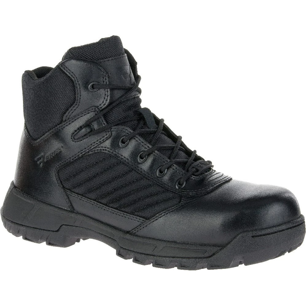 Bates Boots: Men's E03164 Black Composite Toe Tactical Sport 2 Mid Side Zip EH Work Boot 2 Bates Boots: Men's E03164 Black Composite Toe Tactical Sport 2 Mid Side Zip EH Work Boot - Image 2