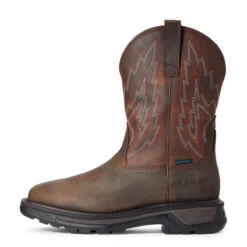 Ariat Boots: Men's 10033991 Dark Brown Big Rig Waterproof Work Boot 7 Ariat Boots: Men's 10033991 Dark Brown Big Rig Waterproof Work Boot -Men Shoes Store f20 mns work 10033991 side