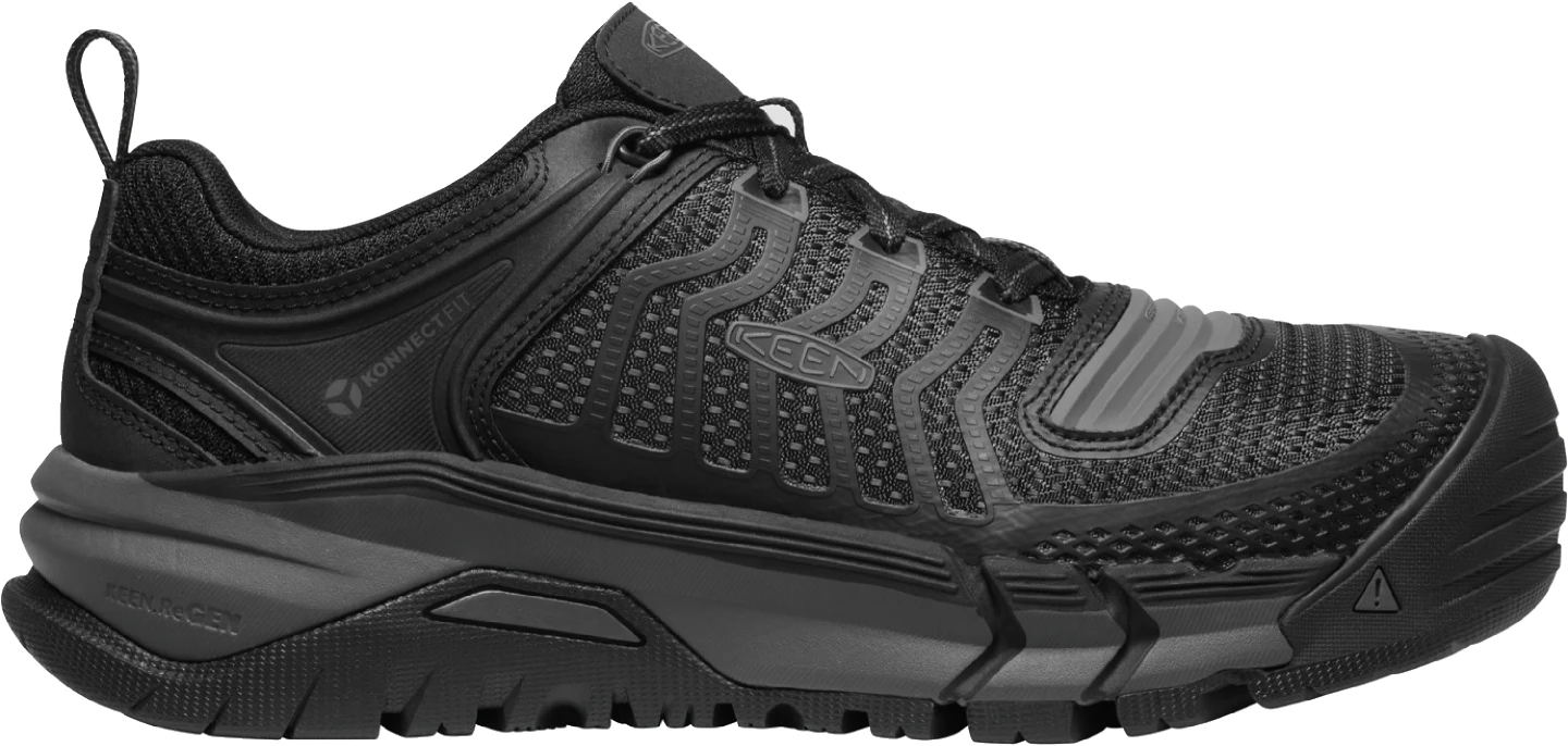Keen Utility Shoes: Men's 1025577 Black Gun Metal Kansas City Carbon-Fiber Toe Athletic Shoe 2 Keen Utility Shoes: Men's 1025577 Black Gun Metal Kansas City Carbon-Fiber Toe Athletic Shoe - Image 2