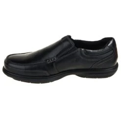 Florsheim Shoes: FE2020 Men's Black Loedin ST EH SR Slip-On Oxfords -Men Shoes Store florsheim fe2020 i 001