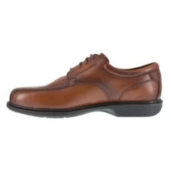 Florsheim Shoes: Men's FS2001 Brown Coronis Steel Toe Oxford Work Shoe -Men Shoes Store florsheim fs2001 coronis 04