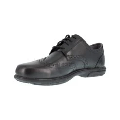 Florsheim Footwear: Men's FS2024 Loedin Steel Toe SD Black Dress Oxford Shoes
