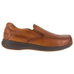 Florsheim Footwear: Men's FS2325 Bayside Cognac Slip On Oxfords -Men Shoes Store florsheim fs2325 bayside 01