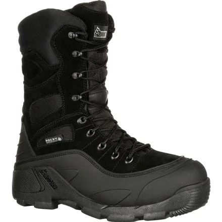 Rocky Boots: Men's FQ0005455 Black BlizzardStalker Pro Waterproof 1200G Insulated Boots 1 Rocky Boots: Men's FQ0005455 Black BlizzardStalker Pro Waterproof 1200G Insulated Boots