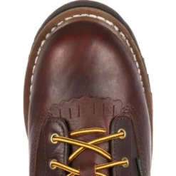 Georgia Boot: Men's G101 Brown 8" Waterproof Work Boots 9 Georgia Boot: Men's G101 Brown 8" Waterproof Work Boots -Men Shoes Store g101 6 large