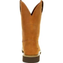 Georgia Boots: Men's Brown G5814 Farm & Ranch Wellington Boots -Men Shoes Store g5814 4 large