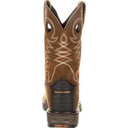 Georgia Boot GB00224 Brown Carbo-Tec LT Alloy Toe Waterproof Pull On Boots 4 Georgia Boot GB00224 Brown Carbo-Tec LT Alloy Toe Waterproof Pull On Boots - Image 4