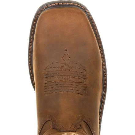 Georgia Boot GB00224 Brown Carbo-Tec LT Alloy Toe Waterproof Pull On Boots 2 Georgia Boot GB00224 Brown Carbo-Tec LT Alloy Toe Waterproof Pull On Boots - Image 2