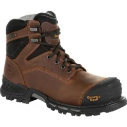 Georgia Boot GB00284 Men's Brown 6" Composite Toe Rumbler Boots
