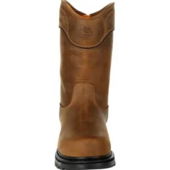 Georgia Boots: Men's GB00394 Brown Carbo Tec LTX Waterproof Composite Toe Pull On Work Boot -Men Shoes Store gb00394 3 large