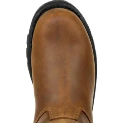 Georgia Boots: Men's GB00394 Brown Carbo Tec LTX Waterproof Composite Toe Pull On Work Boot -Men Shoes Store gb00394 6 large