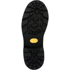 Georgia Boots: Men's GB00603 Black Plain Toe 8" USA Made Logger Waterproof Work Boot -Men Shoes Store gb00603 outsole