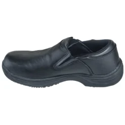 Genuine Grip Shoes: Men's 4700 Black Water-Resistant Slip-On Shoes -Men Shoes Store genuine grip 4700 i 01