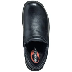 Genuine Grip Shoes: Men's 4700 Black Water-Resistant Slip-On Shoes -Men Shoes Store genuine grip 4700 t 01