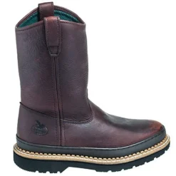 Georgia Boot G4274 Men’s Georgia Giant Brown Pull On Wellington Work Boots -Men Shoes Store georgia g4274 o 01 1