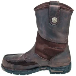 Georgia Boots: Waterproof Men's Brown EH G4603 Moc Steel Toe Athens 10-Inch Wellington Boots -Men Shoes Store georgia g4403 i 01 1