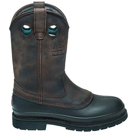 Georgia Boots: Men's Mud Dog Pull-On Wellington Work Boots G5514 4 Georgia Boots: Men's Mud Dog Pull-On Wellington Work Boots G5514 - Image 4