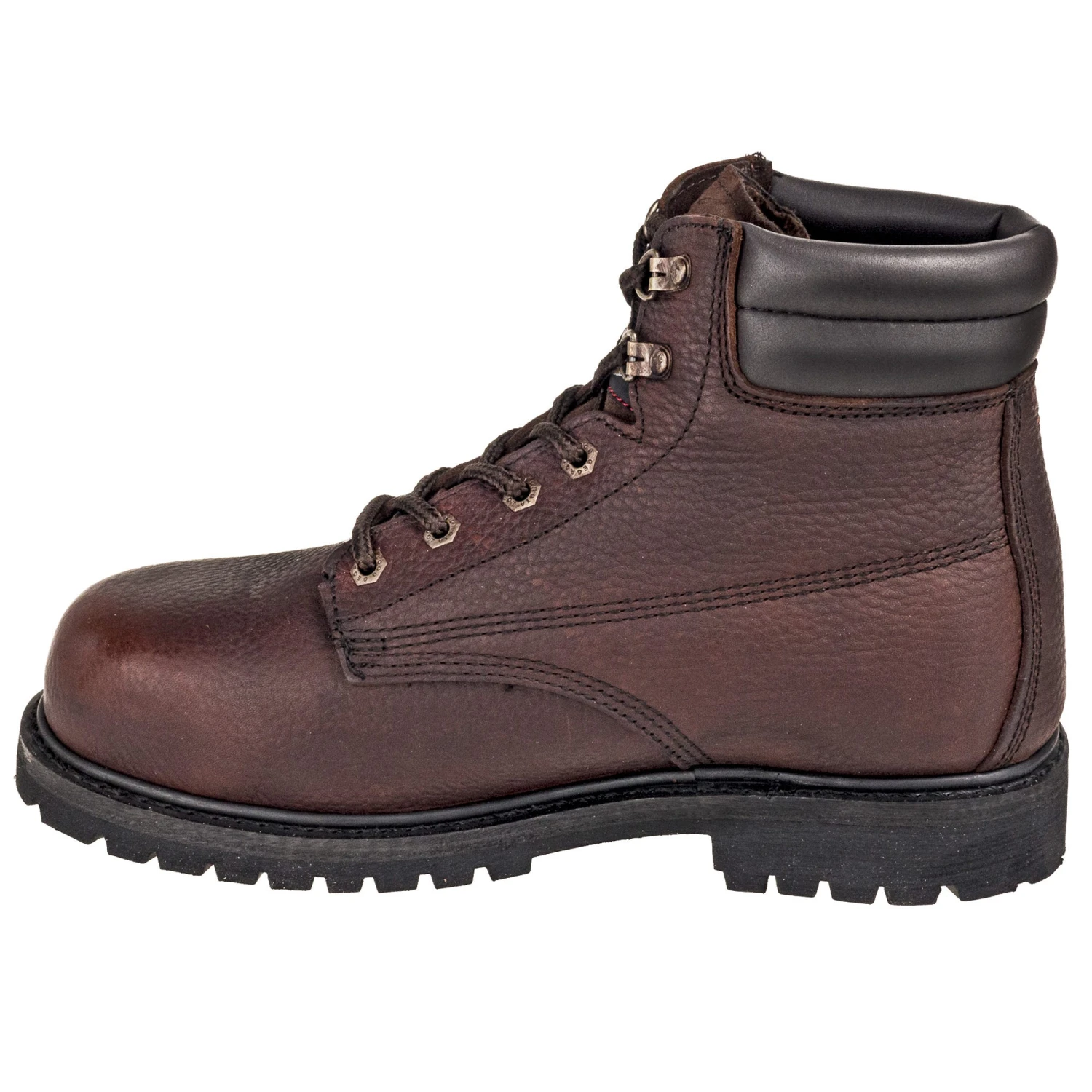 Georgia Boots: Waterproof G6174 Brown Steel Toe EH Men's 6-Inch Oiler Work Boots 5 Georgia Boots: Waterproof G6174 Brown Steel Toe EH Men's 6-Inch Oiler Work Boots - Image 5