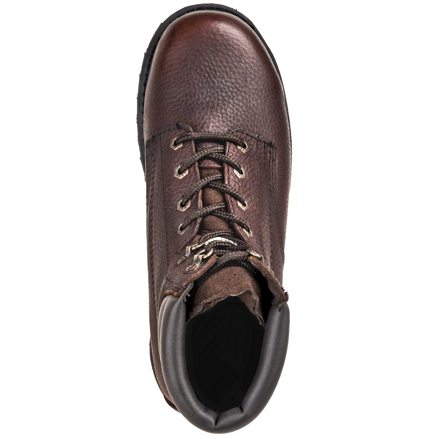 Georgia Boots: Waterproof G6174 Brown Steel Toe EH Men's 6-Inch Oiler Work Boots 2 Georgia Boots: Waterproof G6174 Brown Steel Toe EH Men's 6-Inch Oiler Work Boots - Image 2