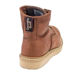 Georgia Boots: Men's G6342 Steel Toe Wedge EH Barracuda Gold Work Boots -Men Shoes Store georgia g6342 b 01