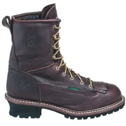 Georgia Boots: Men's Brown G7113 Waterproof Goodyear Welt Logger Boots 10 Georgia Boots: Men's Brown G7113 Waterproof Goodyear Welt Logger Boots -Men Shoes Store georgia g7113 o 01