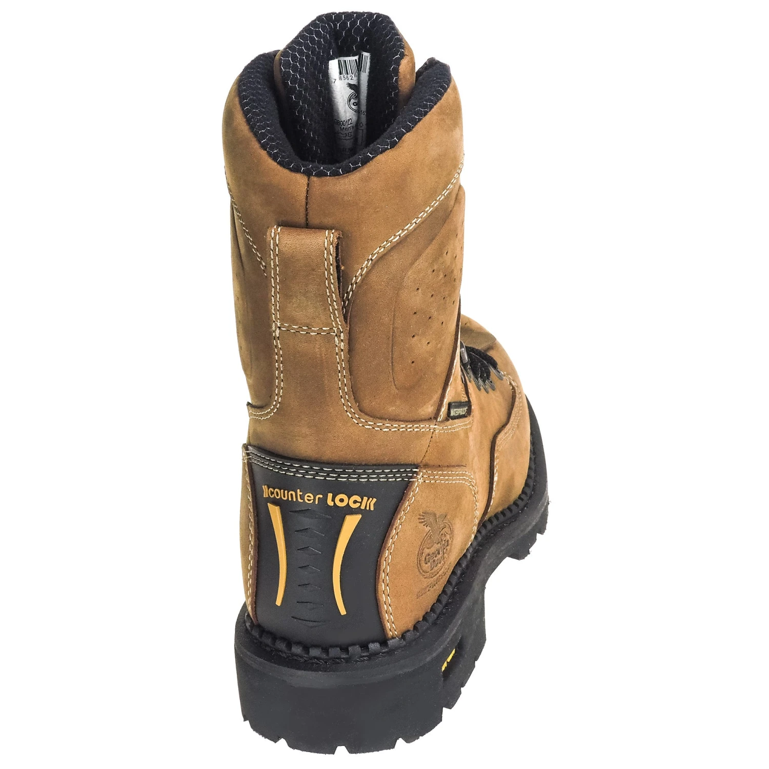 Georgia Boots: Men's Waterproof GB00122 Brown Slip-Resistant Comfort Core Logger Work Boots 7 Georgia Boots: Men's Waterproof GB00122 Brown Slip-Resistant Comfort Core Logger Work Boots - Image 7