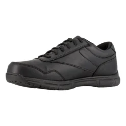 Reebok Shoes: Men's Black RB1130 Soft Toe EH Jorie LT Oxford Work Shoes -Men Shoes Store ghjlk