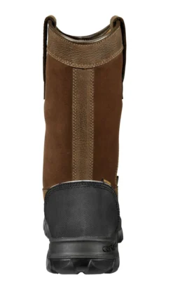 Carhartt Boots: Men's CMF1721 Brown Composite Toe Met Guard Waterproof Pull On Work Boot -Men Shoes Store gjgaw hw
