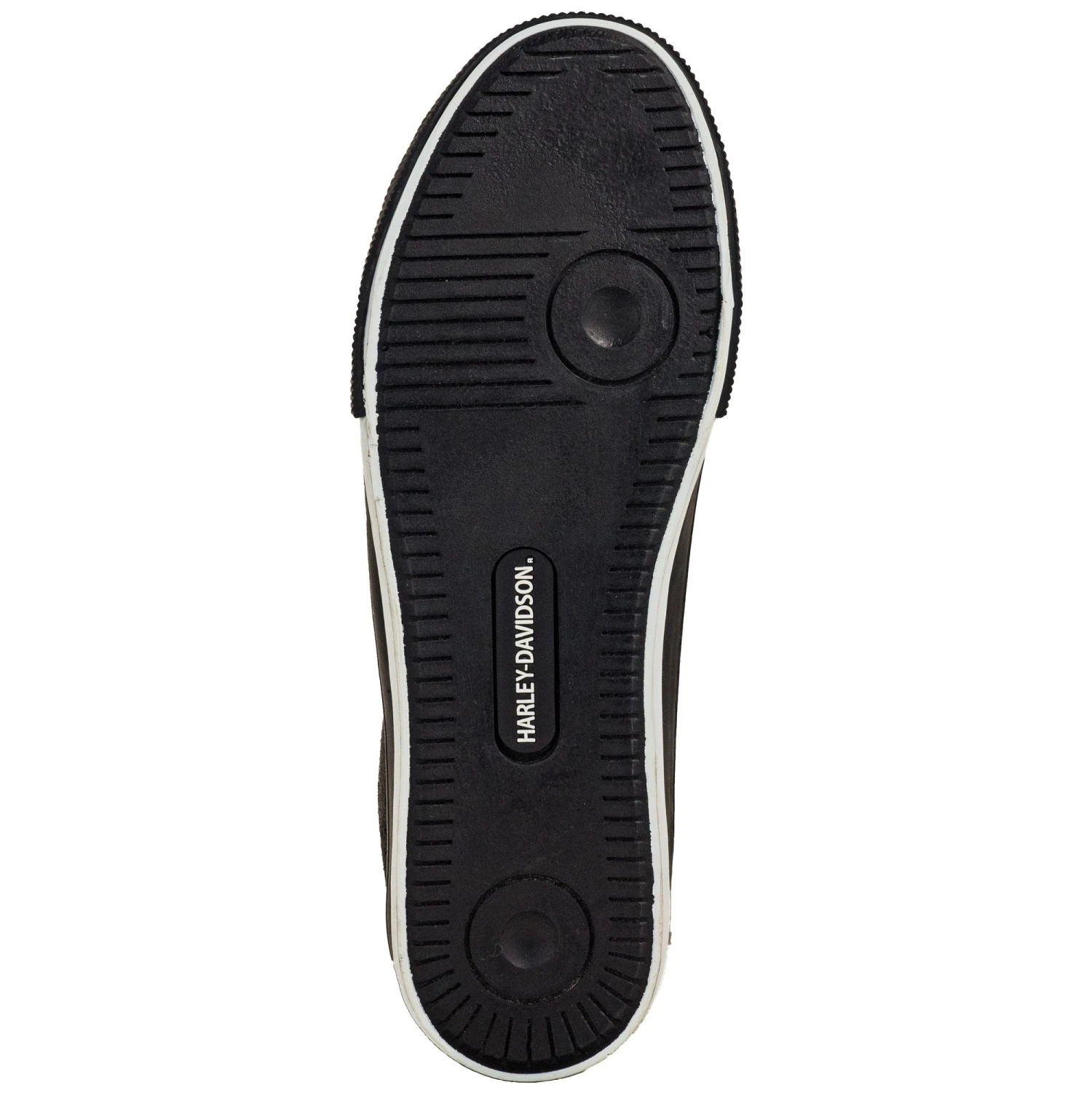 Harley Davidson Shoes: Baxter Men's Black/White D93341 High-Cut Sneakers 6 Harley Davidson Shoes: Baxter Men's Black/White D93341 High-Cut Sneakers - Image 6