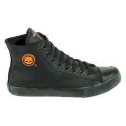 Harley Davidson Shoes: Men's D93343 Baxter Orange And Black Shoes -Men Shoes Store harley davidson 93343 o 001